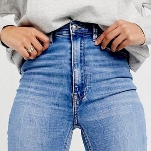 Denim Co | High Rise Perfect Wash Classic Rigged Quality Denim Slim Jeans